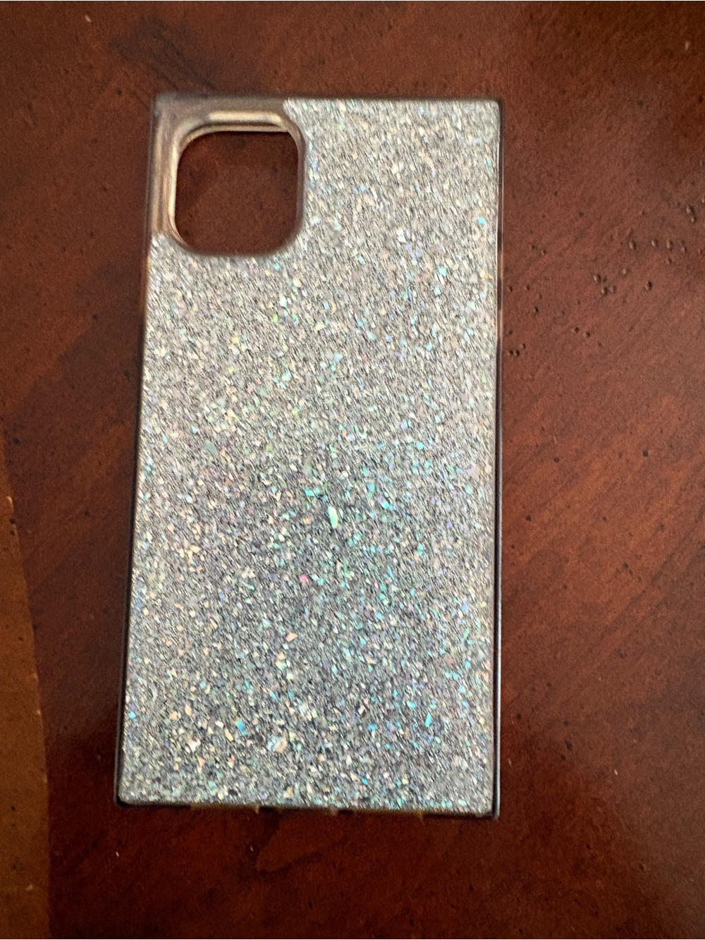 Flaunt Glitter Silver iPhone 11 Case - Sparkle Finish